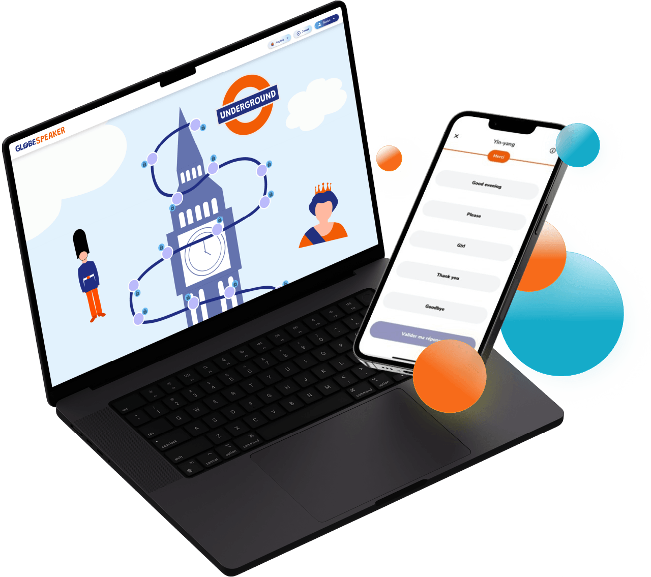 Mockup Globe Speaker